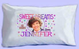 HARRY says "SWEET DREAMS" Pillowcase