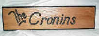 Routed Sign