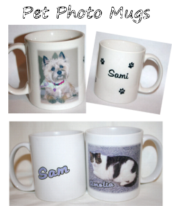 Pesonalized Pet Photo Mugs